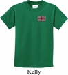 Union Jack Patch Pocket Print Kids Shirt