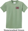 Union Jack Patch Pocket Print Kids Shirt