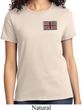 Union Jack Patch Pocket Print Ladies Shirt