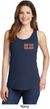 Union Jack Patch Pocket Print Ladies Tank Top