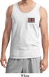 Union Jack Patch Pocket Print Mens Tank Top