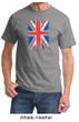Union Jack Shirt British UK Flag Big Print Adult T-shirt