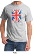 Union Jack Shirt British UK Flag Big Print Adult T-shirt