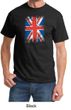 Union Jack Shirt British UK Flag Big Print Adult T-shirt