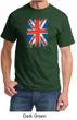 Union Jack Shirt British UK Flag Big Print Adult T-shirt