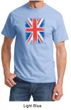 Union Jack Shirt British UK Flag Big Print Adult T-shirt