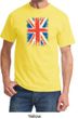 Union Jack Shirt British UK Flag Big Print Adult T-shirt