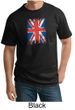 Union Jack Shirt British UK Flag Big Print Adult Tall T-shirt