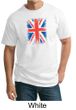 Union Jack Shirt British UK Flag Big Print Adult Tall T-shirt