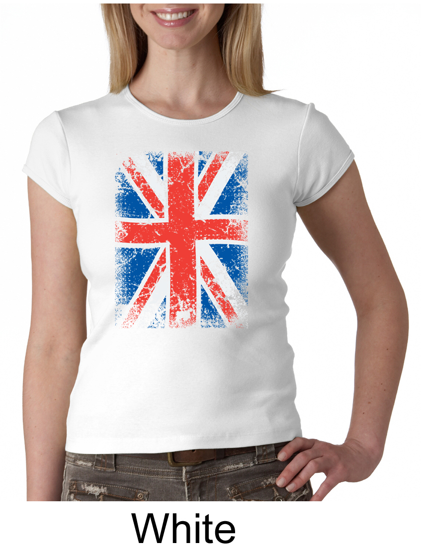 Treask Union Jack T-Shirt British Flag Shirts