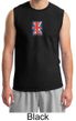 Union Jack Shirt British UK Flag Small Print Adult Muscle Shirt