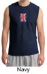 Union Jack Shirt British UK Flag Small Print Adult Muscle Shirt