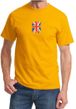 Union Jack Shirt British UK Flag Small Print Adult T-shirt