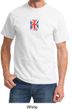 Union Jack Shirt British UK Flag Small Print Adult T-shirt