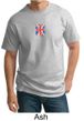 Union Jack Shirt British UK Flag Small Print Adult Tall T-shirt