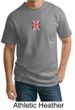 Union Jack Shirt British UK Flag Small Print Adult Tall T-shirt