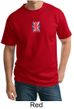 Union Jack Shirt British UK Flag Small Print Adult Tall T-shirt