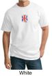 Union Jack Shirt British UK Flag Small Print Adult Tall T-shirt