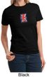 Union Jack Shirt British UK Flag Small Print Ladies T-shirt