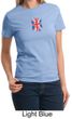 Union Jack Shirt British UK Flag Small Print Ladies T-shirt