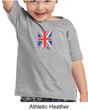 Union Jack Shirt British UK Flag Small Print Toddler T-shirt