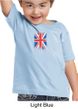 Union Jack Shirt British UK Flag Small Print Toddler T-shirt