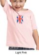 Union Jack Shirt British UK Flag Small Print Toddler T-shirt