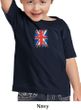 Union Jack Shirt British UK Flag Small Print Toddler T-shirt