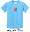 Union Jack Shirt British UK Flag Small Print Youth T-shirt