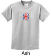 Union Jack Shirt British UK Flag Small Print Youth T-shirt