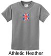 Union Jack Shirt British UK Flag Small Print Youth T-shirt