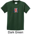 Union Jack Shirt British UK Flag Small Print Youth T-shirt