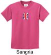 Union Jack Shirt British UK Flag Small Print Youth T-shirt