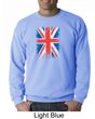 Union Jack Sweatshirt British UK Flag Big Print Adult Sweat Shirt