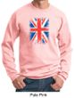 Union Jack Sweatshirt British UK Flag Big Print Adult Sweat Shirt