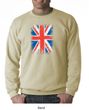 Union Jack Sweatshirt British UK Flag Big Print Adult Sweat Shirt