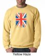 Union Jack Sweatshirt British UK Flag Big Print Adult Sweat Shirt