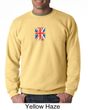 Union Jack Sweatshirt British UK Flag Small Print Adult Sweatshirt