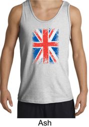 Union Jack Tank Top British UK Flag Big Print Adult Tanktop