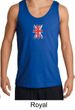 Union Jack Tank Top British UK Flag Small Print Adult Tanktop