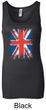Union Jack Tank Top UK Flag Big Print Ladies Longer Length Tanktop