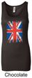 Union Jack Tank Top UK Flag Big Print Ladies Longer Length Tanktop
