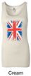 Union Jack Tank Top UK Flag Big Print Ladies Longer Length Tanktop