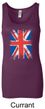 Union Jack Tank Top UK Flag Big Print Ladies Longer Length Tanktop