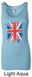 Union Jack Tank Top UK Flag Big Print Ladies Longer Length Tanktop