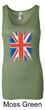 Union Jack Tank Top UK Flag Big Print Ladies Longer Length Tanktop