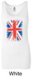 Union Jack Tank Top UK Flag Big Print Ladies Longer Length Tanktop