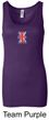 Union Jack Tank Top UK Flag Small Print Ladies Longer Length Tanktop