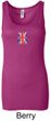 Union Jack Tank Top UK Flag Small Print Ladies Longer Length Tanktop