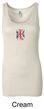 Union Jack Tank Top UK Flag Small Print Ladies Longer Length Tanktop